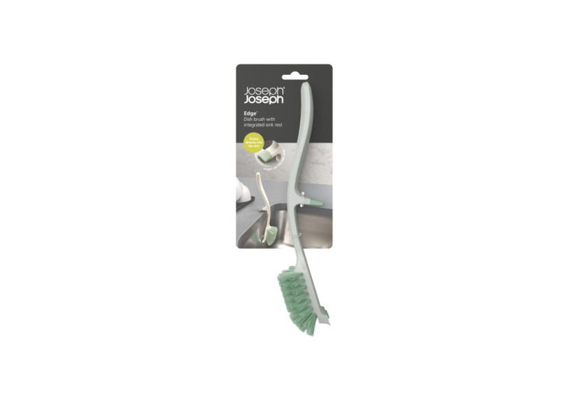 Brosse à Vaisselle Edge avec Support Gouttière - Efficace, Bleue - JJ 005691 - Joseph Joseph Brosse à Vaisselle Edge avec Support Gouttière - Efficace, Bleue - JJ 005691 - Joseph Joseph
