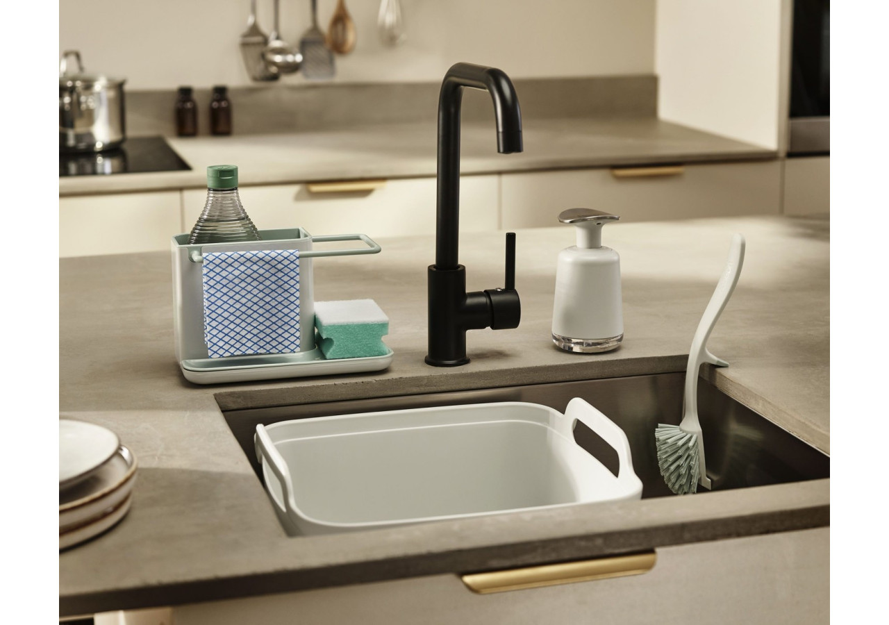 Brosse à Vaisselle Edge avec Support Gouttière - Efficace, Bleue - JJ 005691 - Joseph Joseph