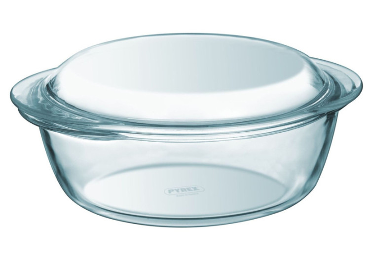 Plat à four ESSENTIALS - 1 litre en verre résistant avec couvercle - PY 269278 - Pyrex