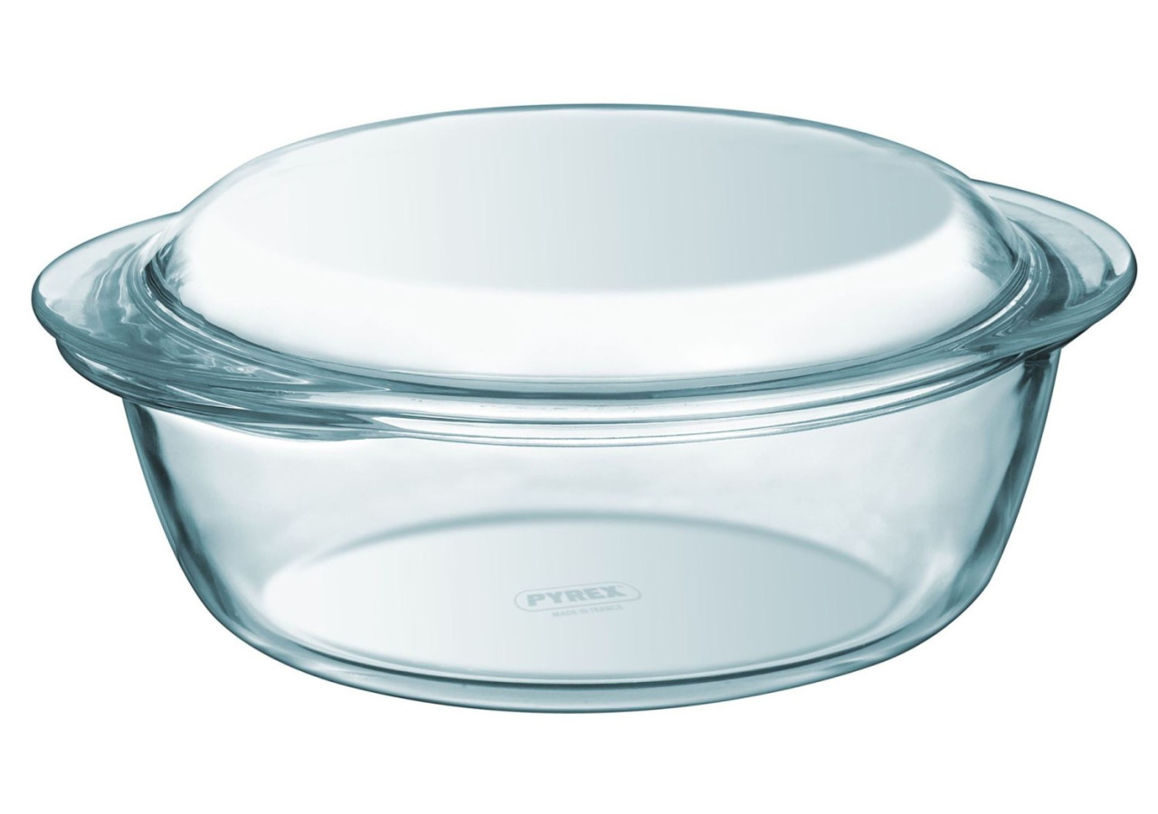 Plat à four ESSENTIALS - 1 litre en verre résistant avec couvercle - PY 269278 - Pyrex