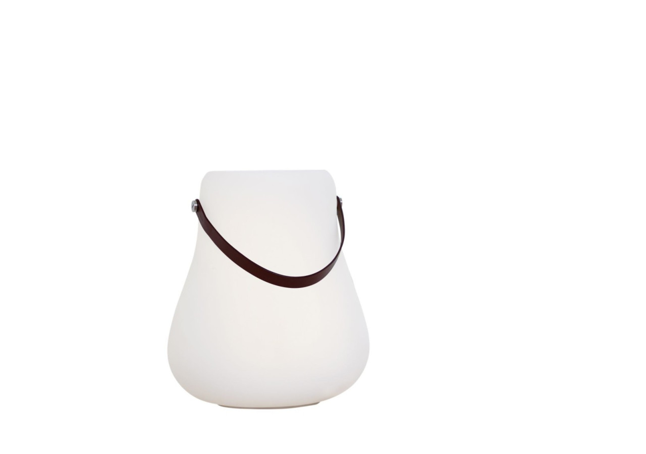 Pot de fleurs L avec LED multicolore - 34 cm et haut-parleur Bluetooth - ND 103458 - Nordic D'luxx