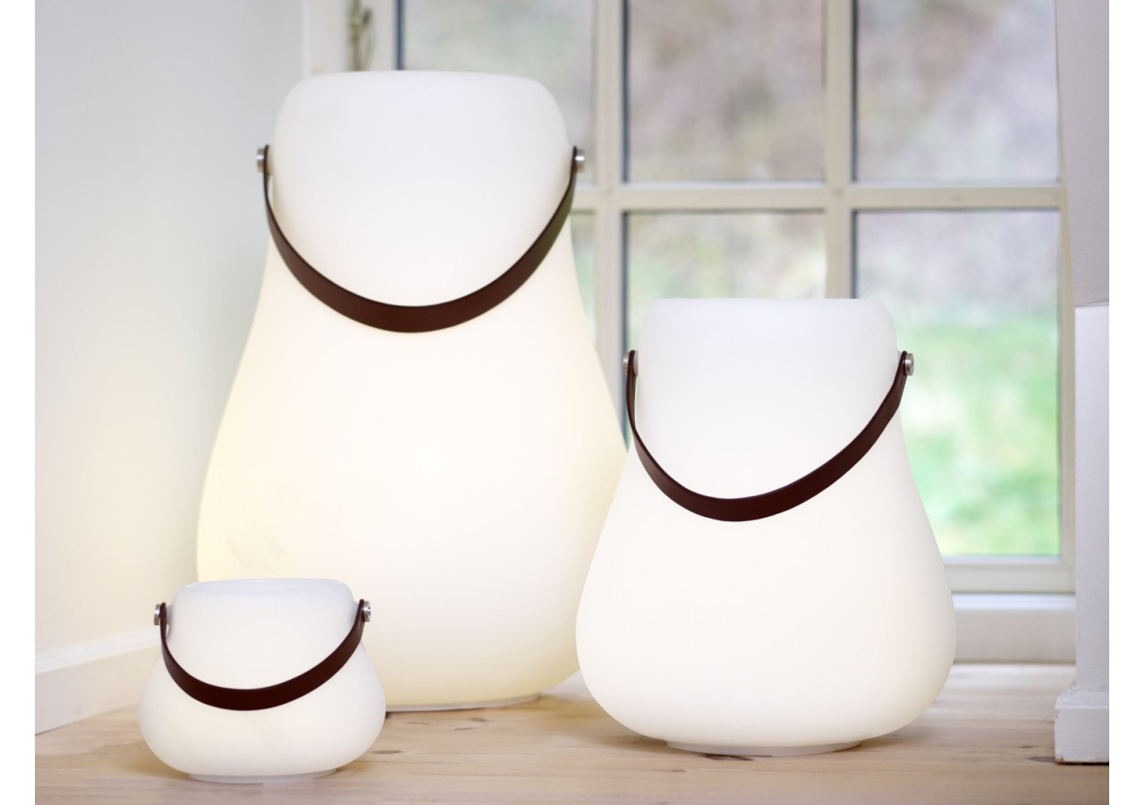 Pot de fleurs L avec LED multicolore - 34 cm et haut-parleur Bluetooth - ND 103458 - Nordic D'luxx