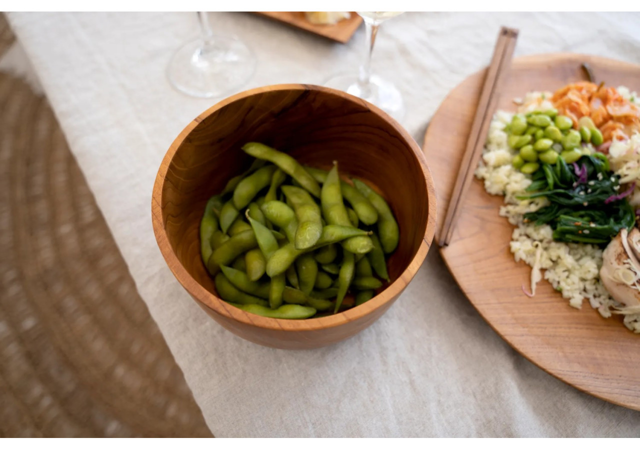 Bol à Salade en Racine de Teck - Petite Taille - BASU300-S - Bazar Bizar