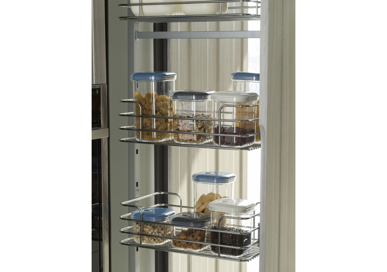 Bocaux de rangement Pull Box - Set de 3 en plastique recyclé - OM 342795 - Omada