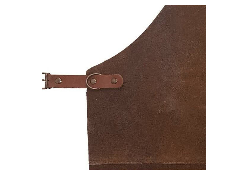 Tablier en cuir Cuisinova - Ajustable et élégant - CU 541560 - Cuisinova