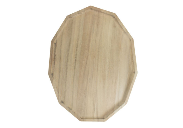 Plateau Polygon Blis - Grand modèle en bois d'acacia - TD 018758 - TAK Design