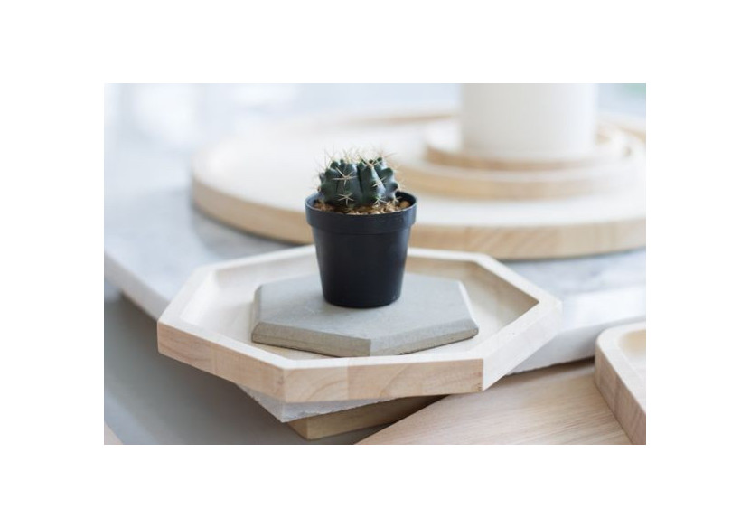 Plateau Polygon Blis - S - Acacia - TD 018734 - TAK Design