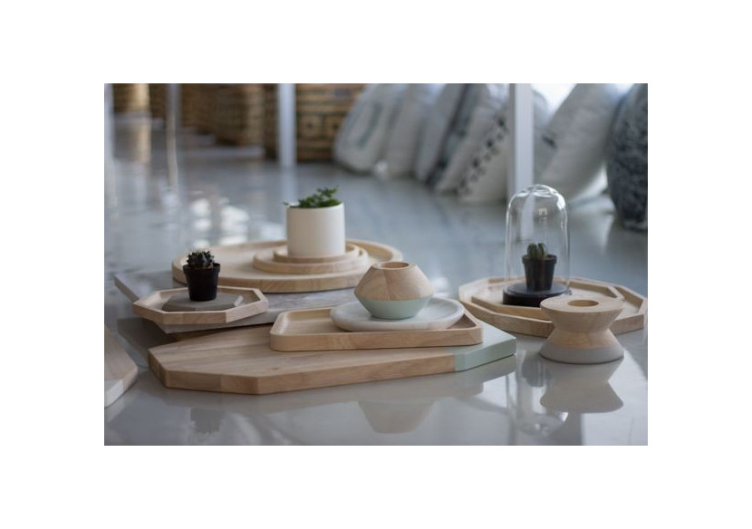 Plateau Polygon Blis - S - Acacia - TD 018734 - TAK Design