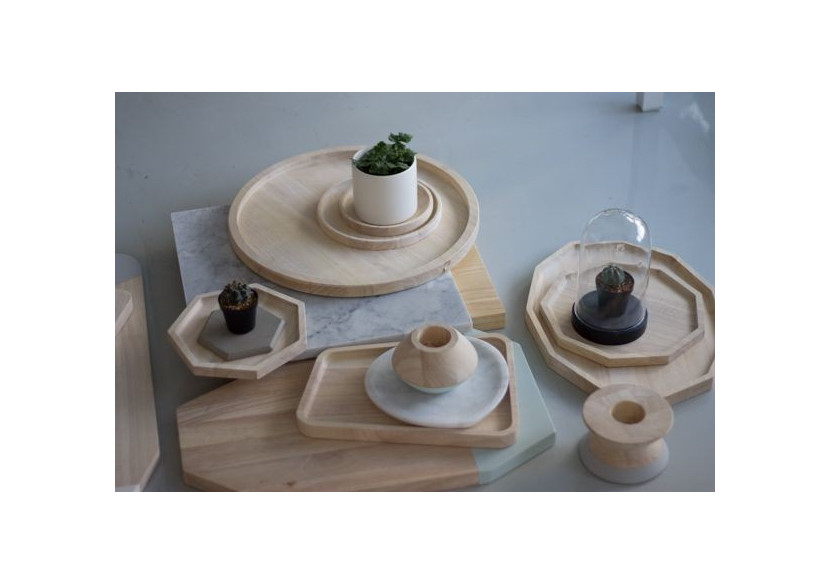 Plateau Polygon Blis - S - Acacia - TD 018734 - TAK Design