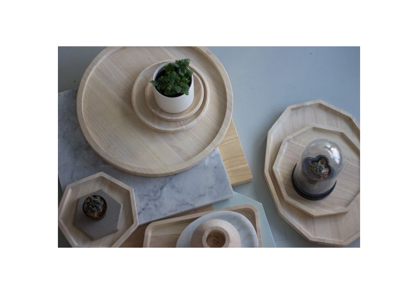 Plateau Polygon Blis - S - Acacia - TD 018734 - TAK Design