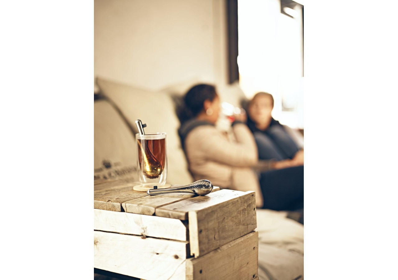 Cuillère à Thé et Filtre - Acier Inoxydable et Pratique - QD 567499 - Qdo