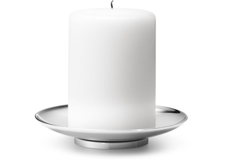 Bougeoir Tunes - Design Élégant en Acier Inoxydable - GJ 085614 - Georg Jensen