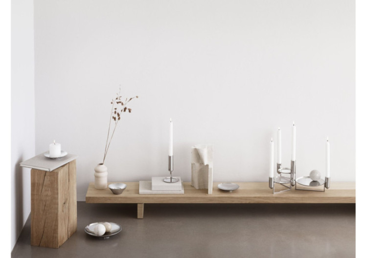 Bougeoir Tunes - Design Élégant en Acier Inoxydable - GJ 085614 - Georg Jensen 2