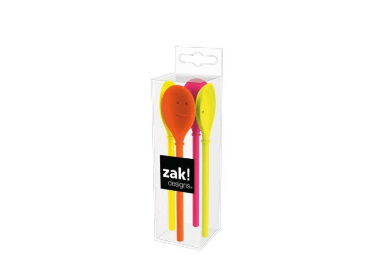 Cuillère Outdoor Happy Spoon - Set de 4 Colorées - ZK 2166-8 - Zak!Designs