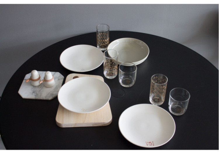 Verre Drinken Haut Geo - Design Écologique - TD 016471 - TAK Design