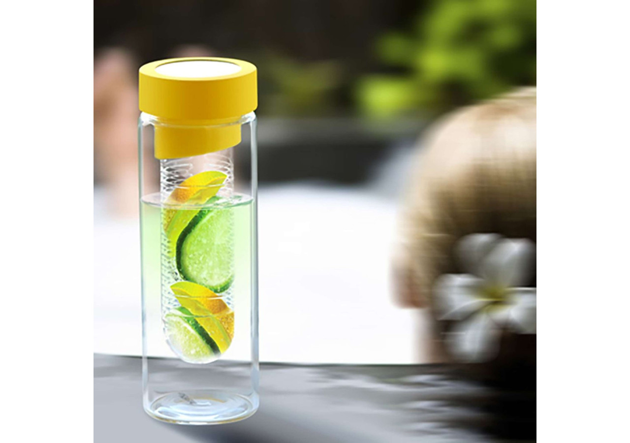 Bouteille Infuseur Flavour It Pure 480 ml - Santé et style - AN 002434 - Asobu