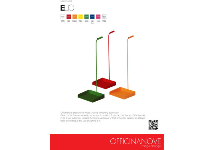 Organisateur de Bureau Elio RAL 1021 - Style et fonctionnalité - OF 571151 - Officinanove