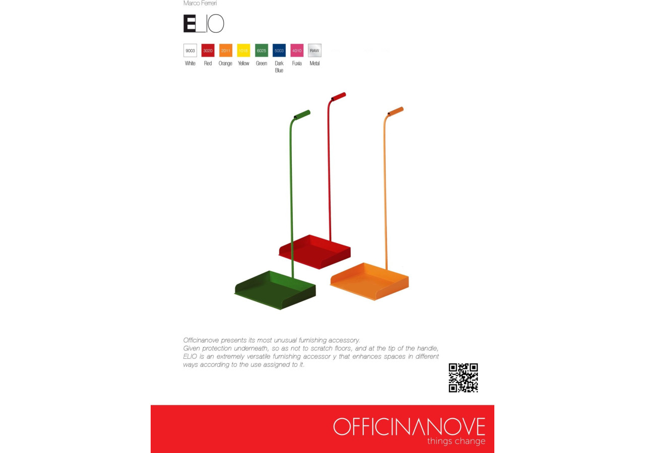 Organisateur de Bureau Elio RAL 1021 - Style et fonctionnalité - OF 571151 - Officinanove