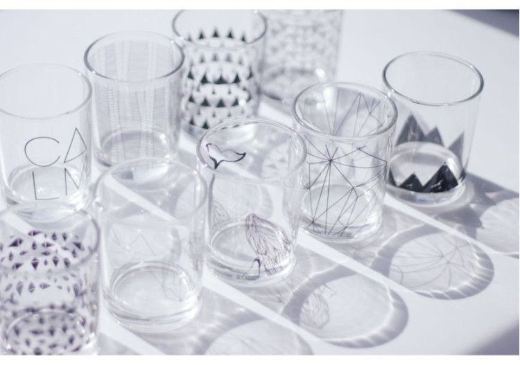 Verre d'Eau Rock Calm - Écologique et élégant - TD 017157 - TAK Design 2