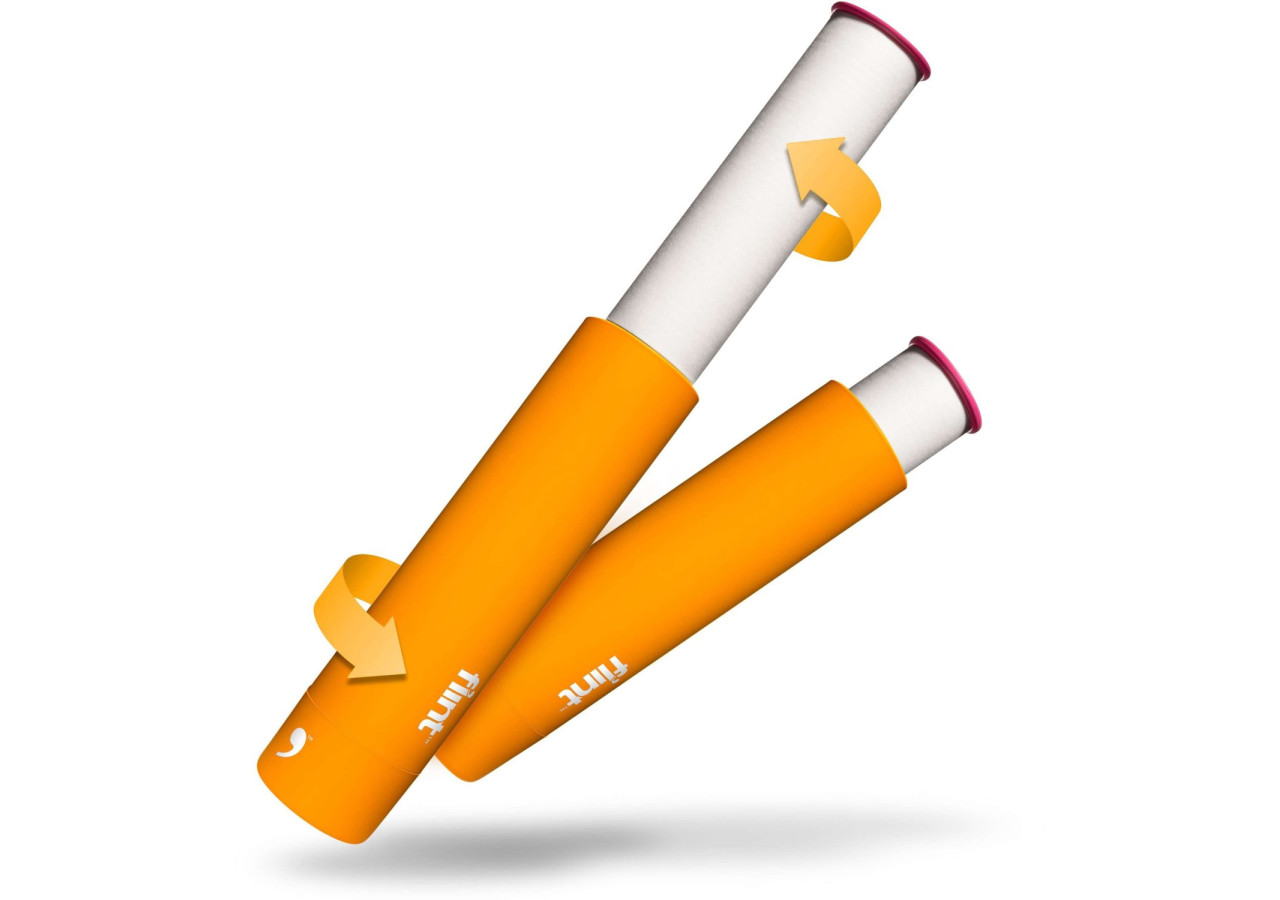 Rouleau Adhésif Classic - Éliminateur de Poussière et Peluches - FL 005550 - Flint