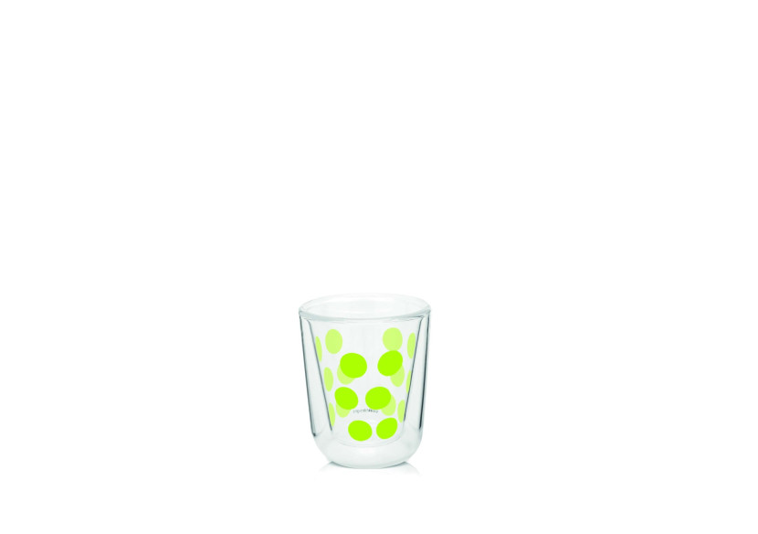 Verre Espresso Double Paroi 75 ml - Dot Dot Style - ZK 0989-4 - Zak!Designs Verre Espresso Double Paroi 75 ml - Dot Dot Style - ZK 0989-4 - Zak!Designs