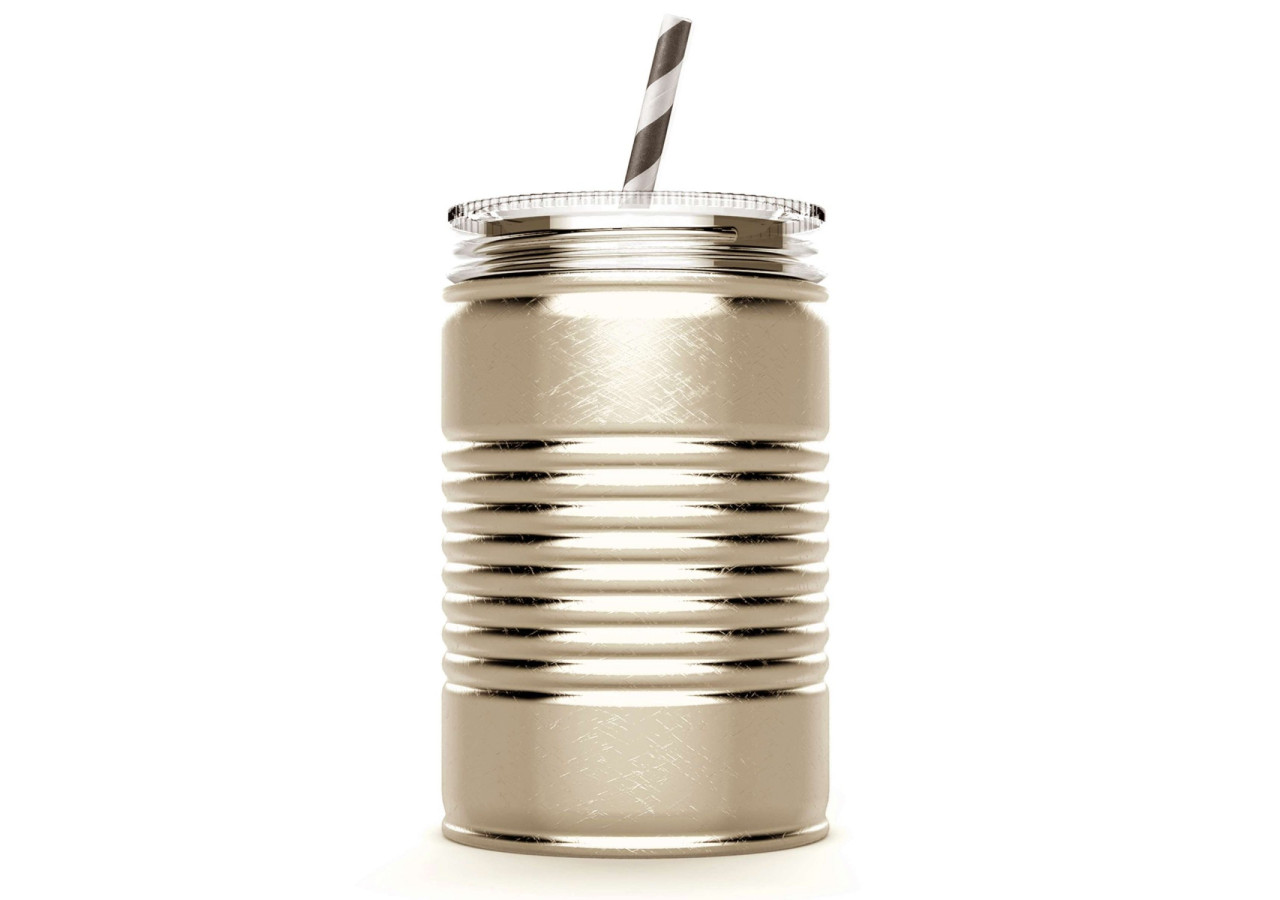 Mason Jar I Can - 540 ml en Acier Inoxydable - AN 009198 - Asobu