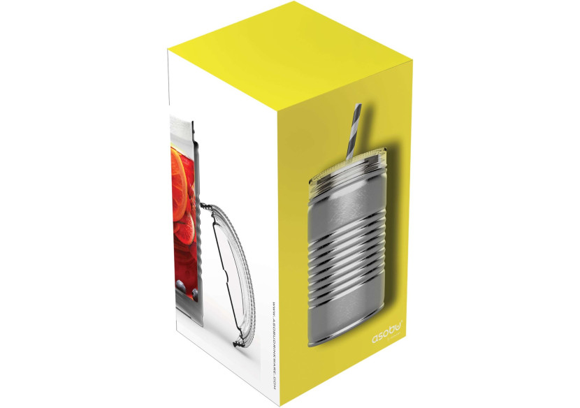 Mason Jar I Can - 540 ml en Acier Inoxydable - AN 009198 - Asobu Mason Jar I Can - 540 ml en Acier Inoxydable - AN 009198 - Asobu