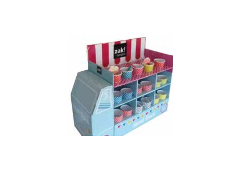 Support de présentation Camion de Glaces - Capacité de 84 pièces - ZK 688908 - Zak!Designs Support de présentation Camion de Glaces - Capacité de 84 pièces - ZK 688908 - Zak!Designs