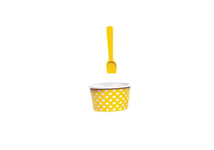 Set de 2 Coupelles à Glace Dotty avec Cuillère - 8 cm - ZK 1752-6 - Zak!Designs