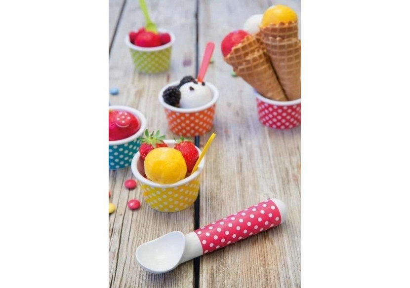 Set de 2 Coupelles à Glace Dotty avec Cuillère - 8 cm - ZK 1752-6 - Zak!Designs Set de 2 Coupelles à Glace Dotty avec Cuillère - 8 cm - ZK 1752-6 - Zak!Designs