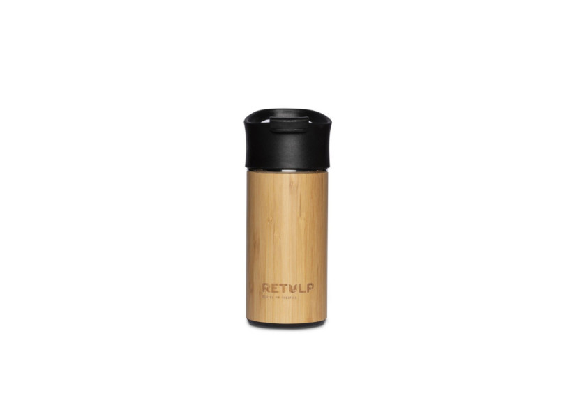 Tasse Thermos Retulp Tumbler - 250 ml en Bambou/RVS - RE 800522 - Retulp