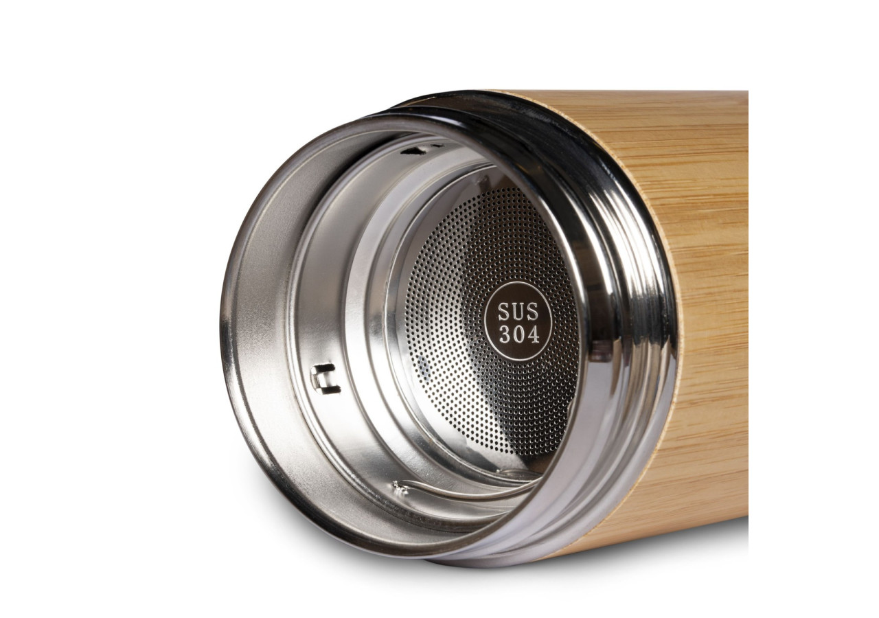 Tasse Thermos Retulp Tumbler - 250 ml en Bambou/RVS - RE 800522 - Retulp