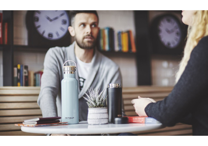 Tasse Thermos 300 ml - Noir Mat Élégant - RE 221473 - Retulp