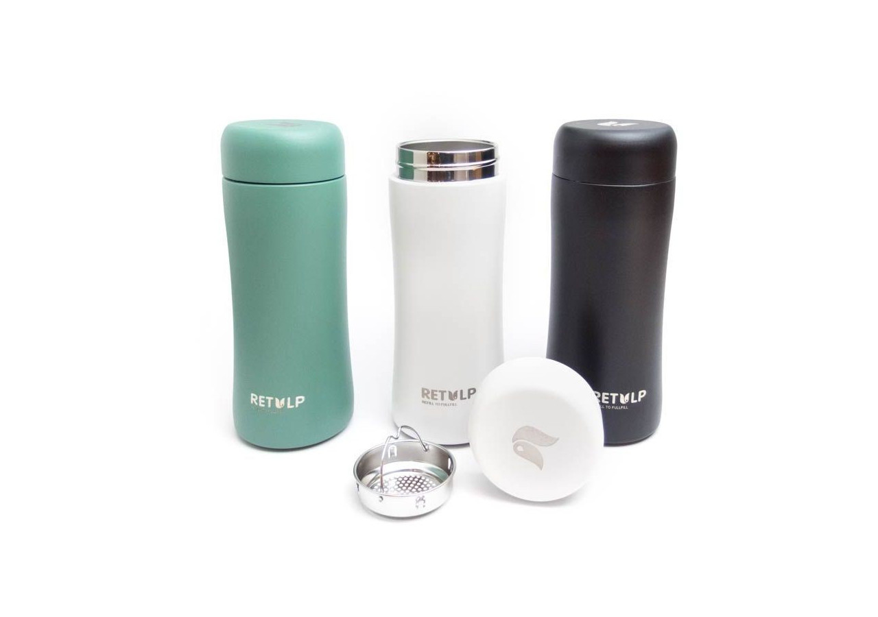 Tasse Thermos 300 ml - Noir Mat Élégant - RE 221473 - Retulp