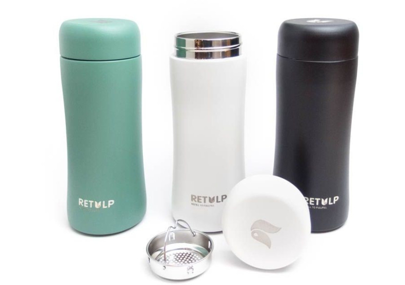 Tasse Thermos 300 ml - Noir Mat Élégant - RE 221473 - Retulp