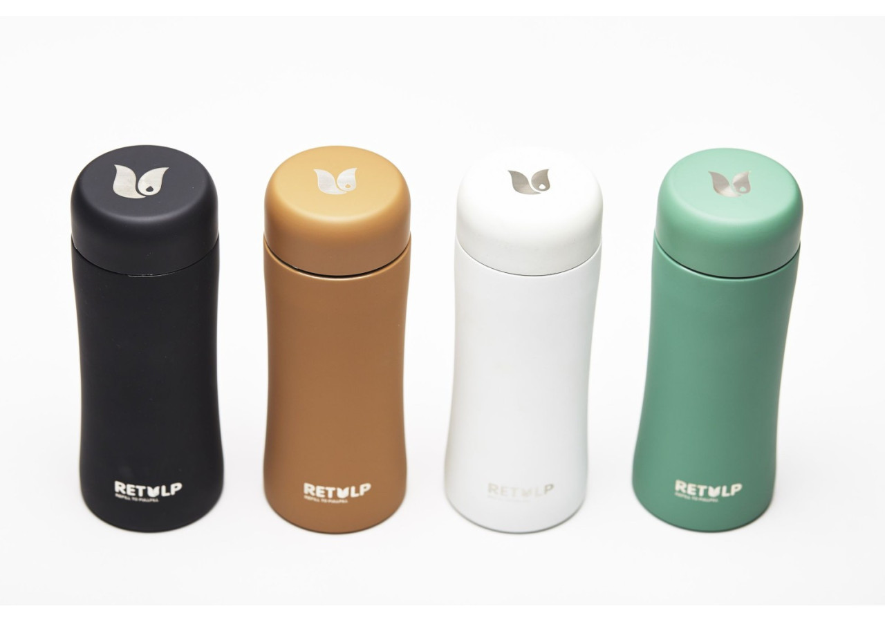 Tasse Thermos 300 ml - Noir Mat Élégant - RE 221473 - Retulp