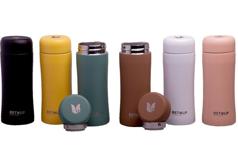 Tasse Thermos 300 ml - Noir Mat Élégant - RE 221473 - Retulp