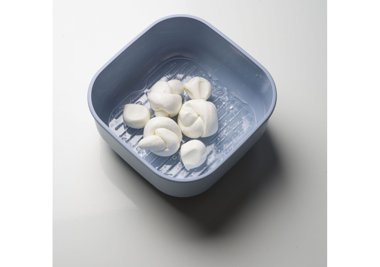 Lunchbox Pull Box - Carrée 2 litres en plastique recyclé - OM 342498 - Omada