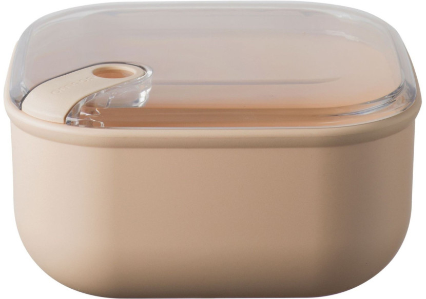Lunchbox Pull Box - Carrée 2 litres en plastique recyclé (rose) - OM 342474 - Omada