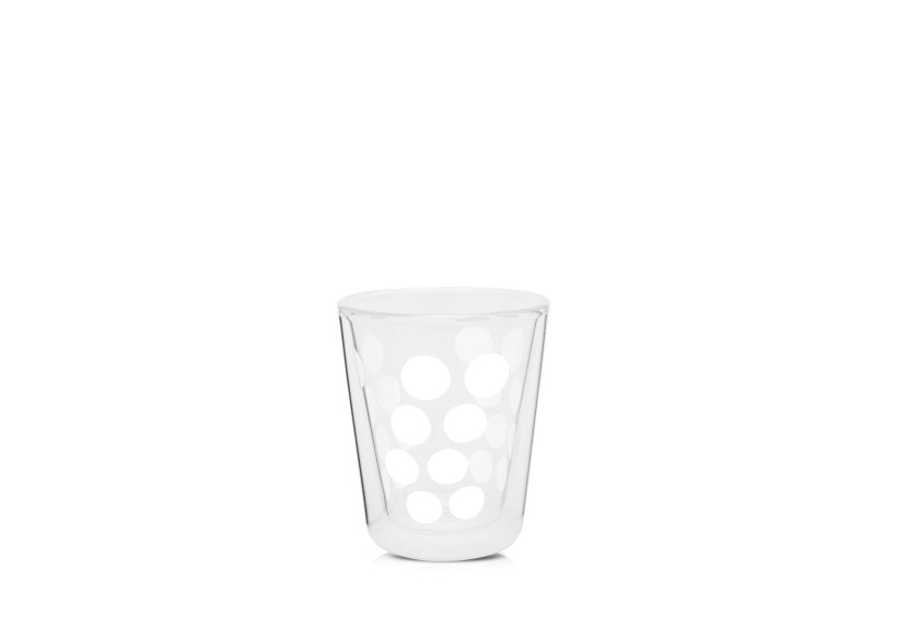 Tasse à Café Double Paroi Dot Dot - Élégante et Colorée - ZK 1358-C - Zak!Designs Tasse à Café Double Paroi Dot Dot - Élégante et Colorée - ZK 1358-C - Zak!Designs