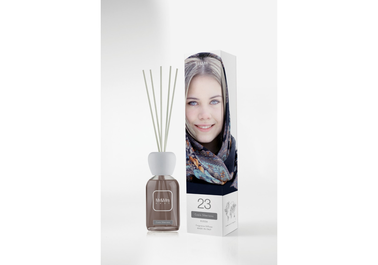 Diffuseur Easy Nr 23 - 250 ml Parfum Cuir Sibérien - MM 926658 - Mr & Mrs Fragrance