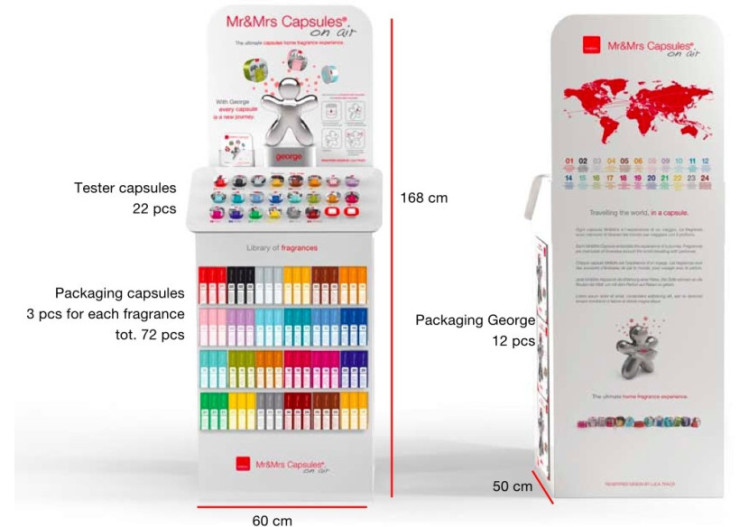 Capsules de diffuseur POS - George - MM 659609 - Mr & Mrs Fragrance