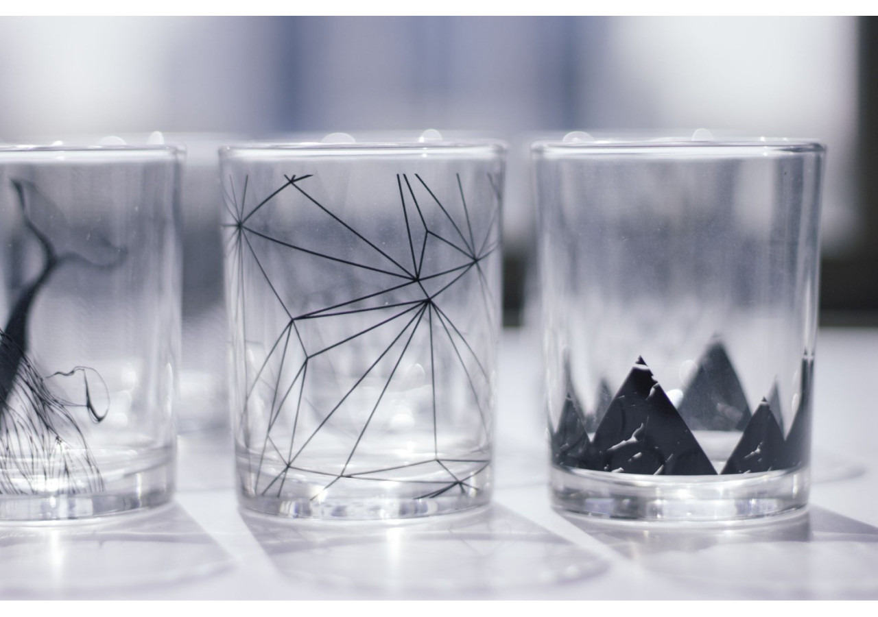 Verre à Eau Rock Diamond - Design Écologique et Éthique - TD 017140 - TAK Design