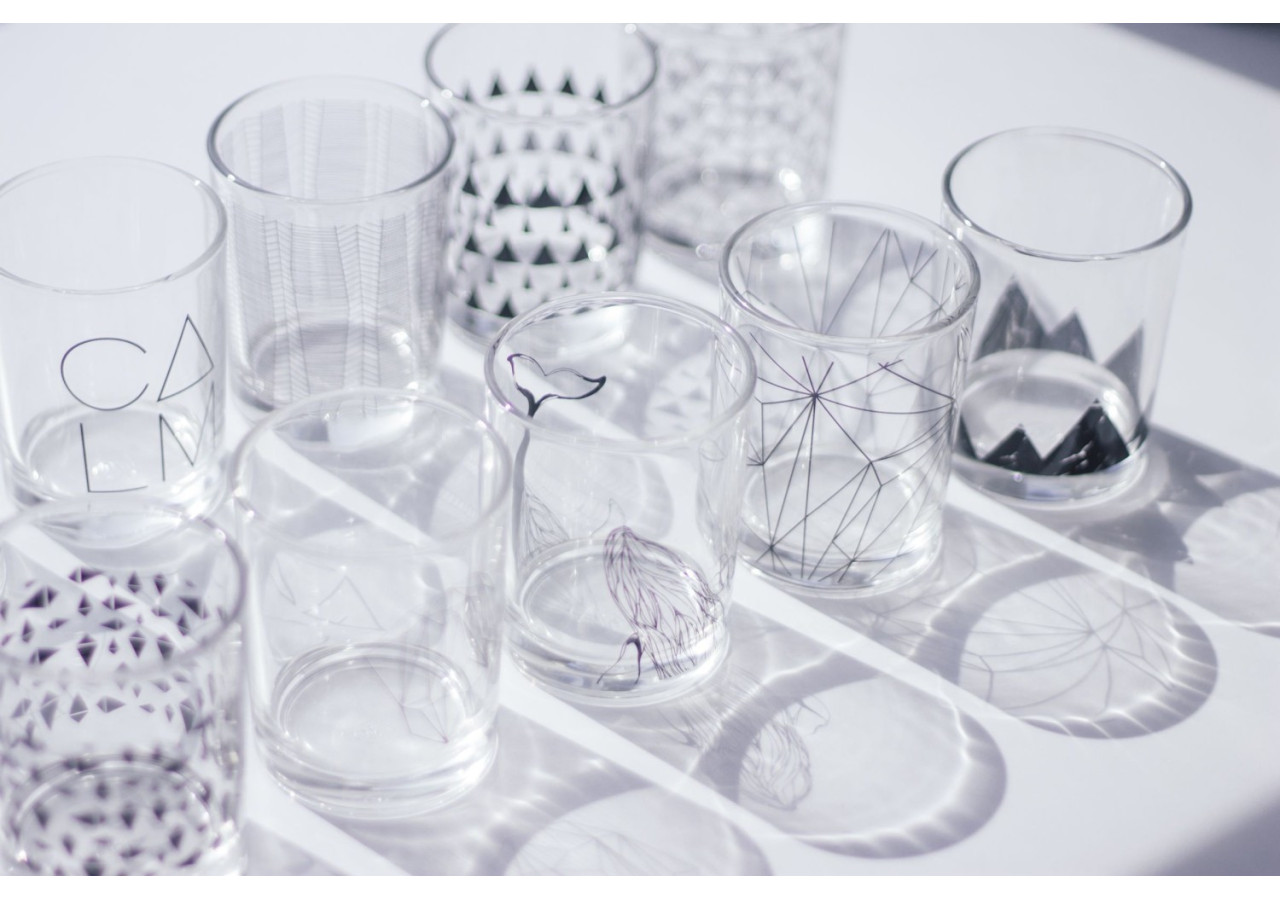 Verre à Eau Rock Diamond - Design Écologique et Éthique - TD 017140 - TAK Design