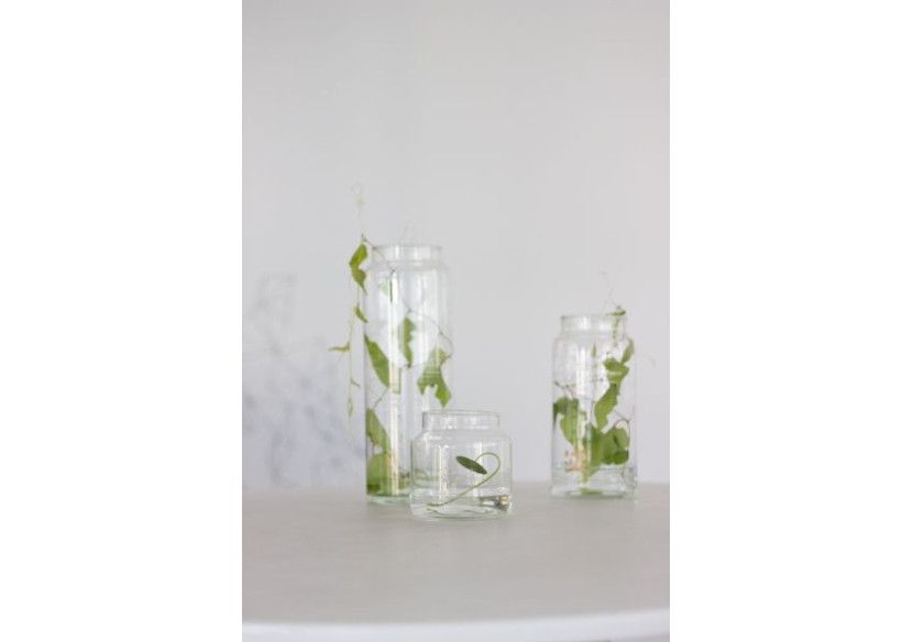 Verre à Eau XL 10/30 Silver Tree - Artisanat Écologique - TD 017096 - TAK Design