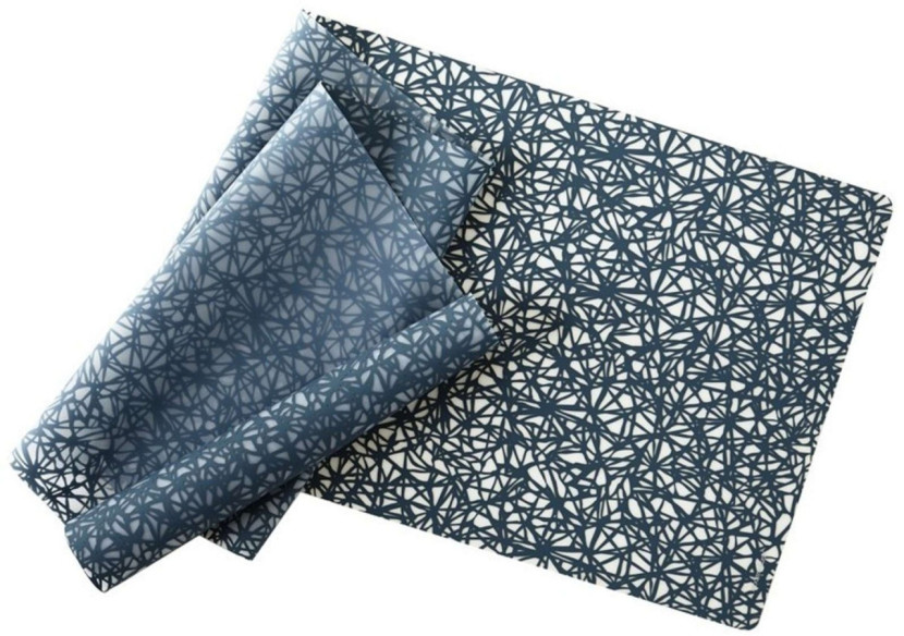 Chemin de table Twine bleu nuit - Élégance moderne - MT 012028 - Modern Twist