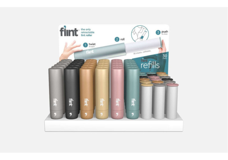 Rouleau anti-peluches métallique - Pratique et durable - FL 005833 - Flint 2