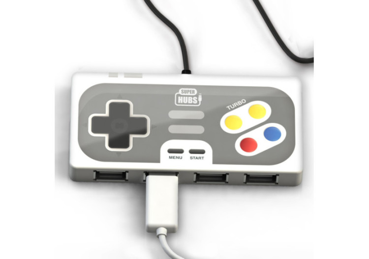 Hub USB Tech Super Hub Playhub - Connectivité simplifiée - MU 801837 - Mustard