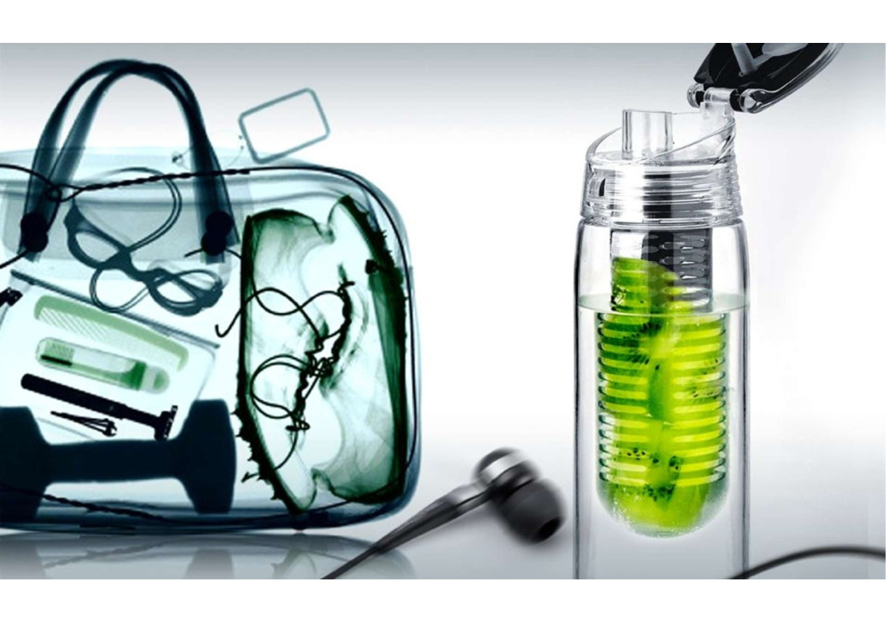 Bouteille Infuse Flavour It 2 Go - 600 ml et BPA Free - AN 008641 - Asobu