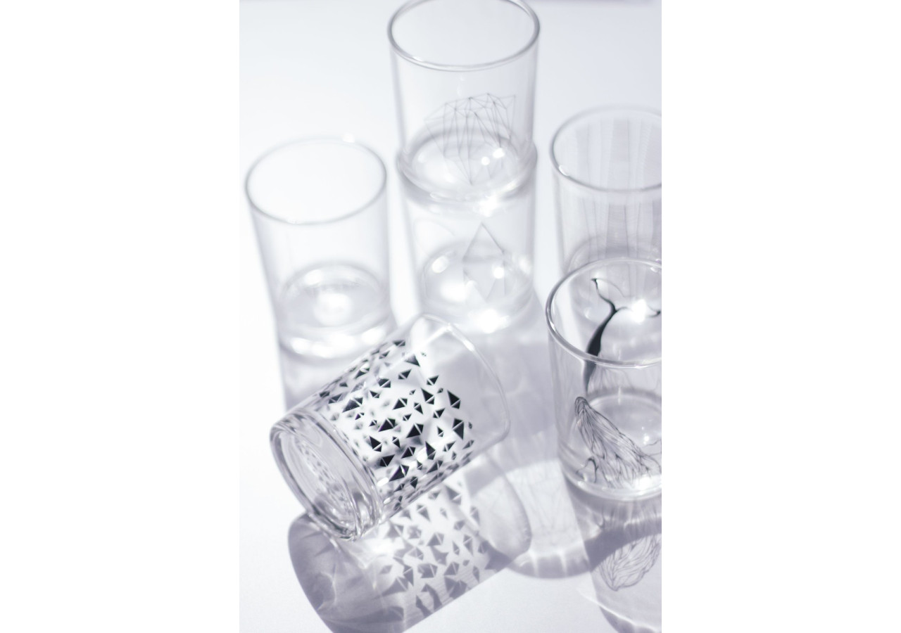 Verre à Eau Rock Mini - Designs Variés et Écologiques - TD 017171 - TAK Design